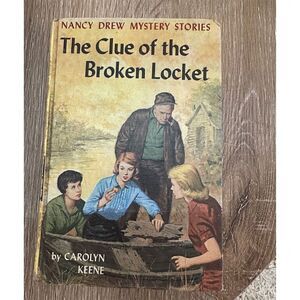 Vintage Books-Nancy Drew Mystery Bundle 1934 Book 1 and 1959 Book 11 Perfect